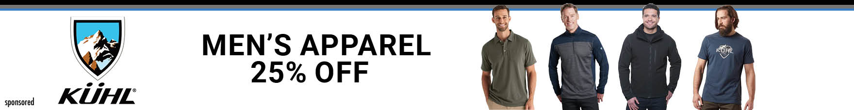 KUHL MEN'S APPAREL 25% OFF Sponsored